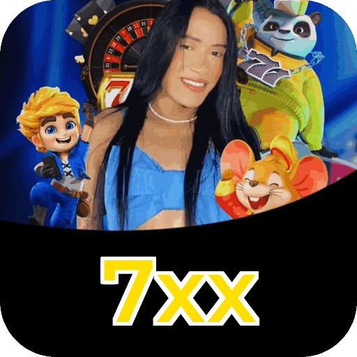 Interface do aplicativo 7xx mostrando jogos disponíveis no iOS e Android